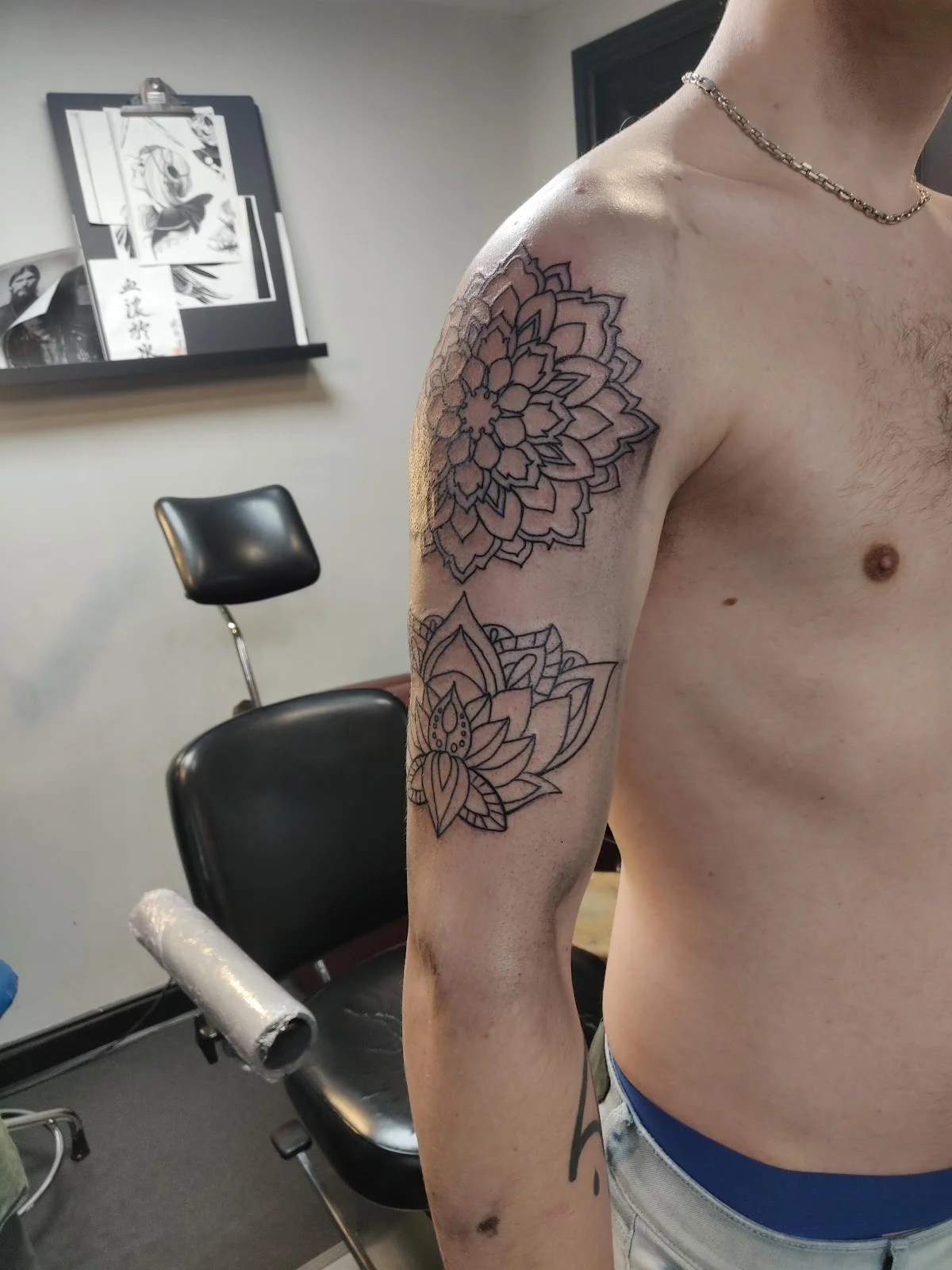 Blue Lotus Tattoo - 2