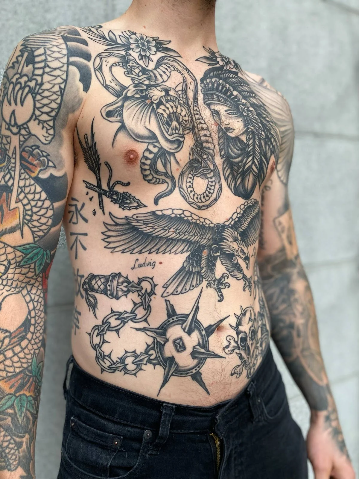 Red Tiger Tattoo - 2