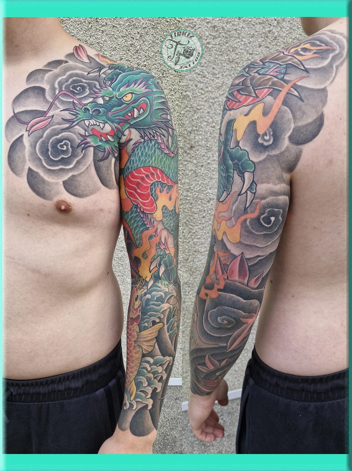 Tirkiz tattoo i piercing